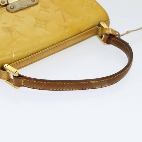 LOUIS VUITTON Monogram Vernis Spring Street Hand Bag Gris M91029 LV Auth 85434 - Picture 7 of 16